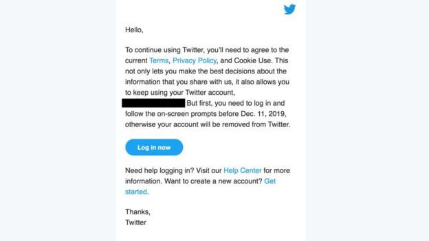 Twitter удалит неактивные аккаунты