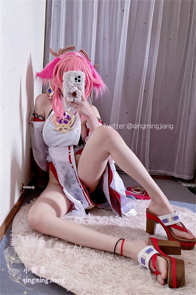 小青茗 八重神子 COS 42
