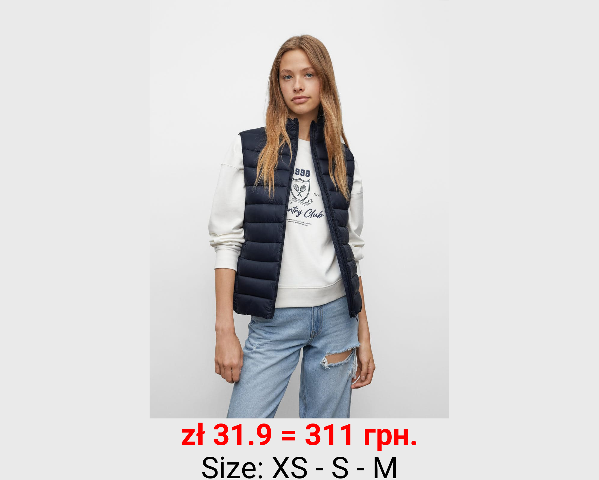 Chaleco acolchado ligero