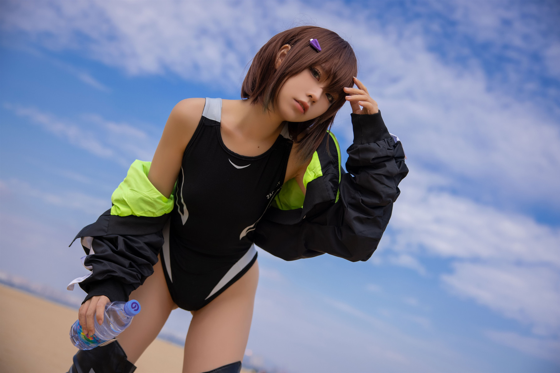 Cosplay G44不会受伤 水泳部的部長 52