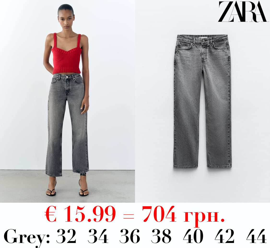 Z1975 MID-RISE STRAIGHT JEANS