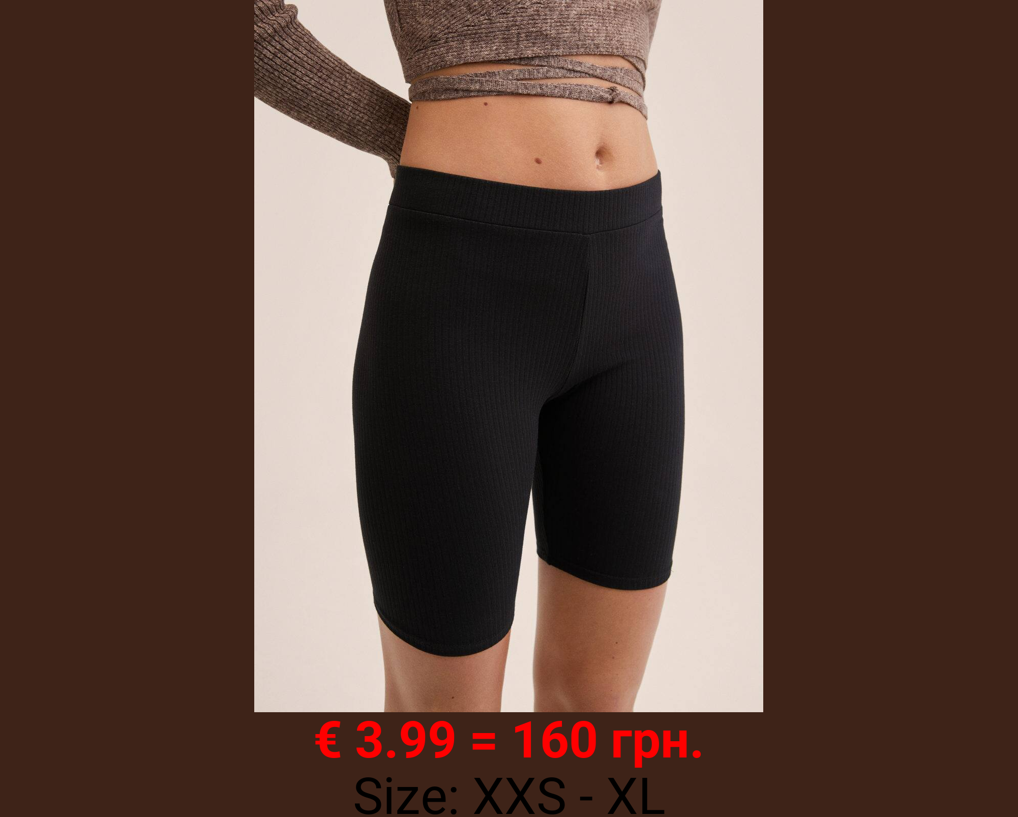Leggings bermuda ciclista