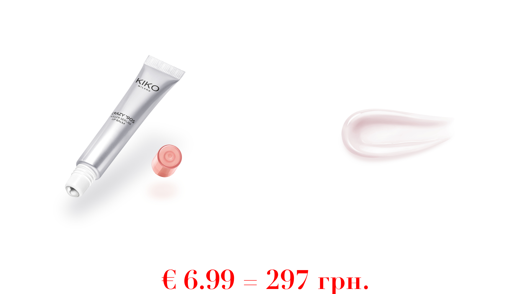 crazy '90s roller serum lip balm