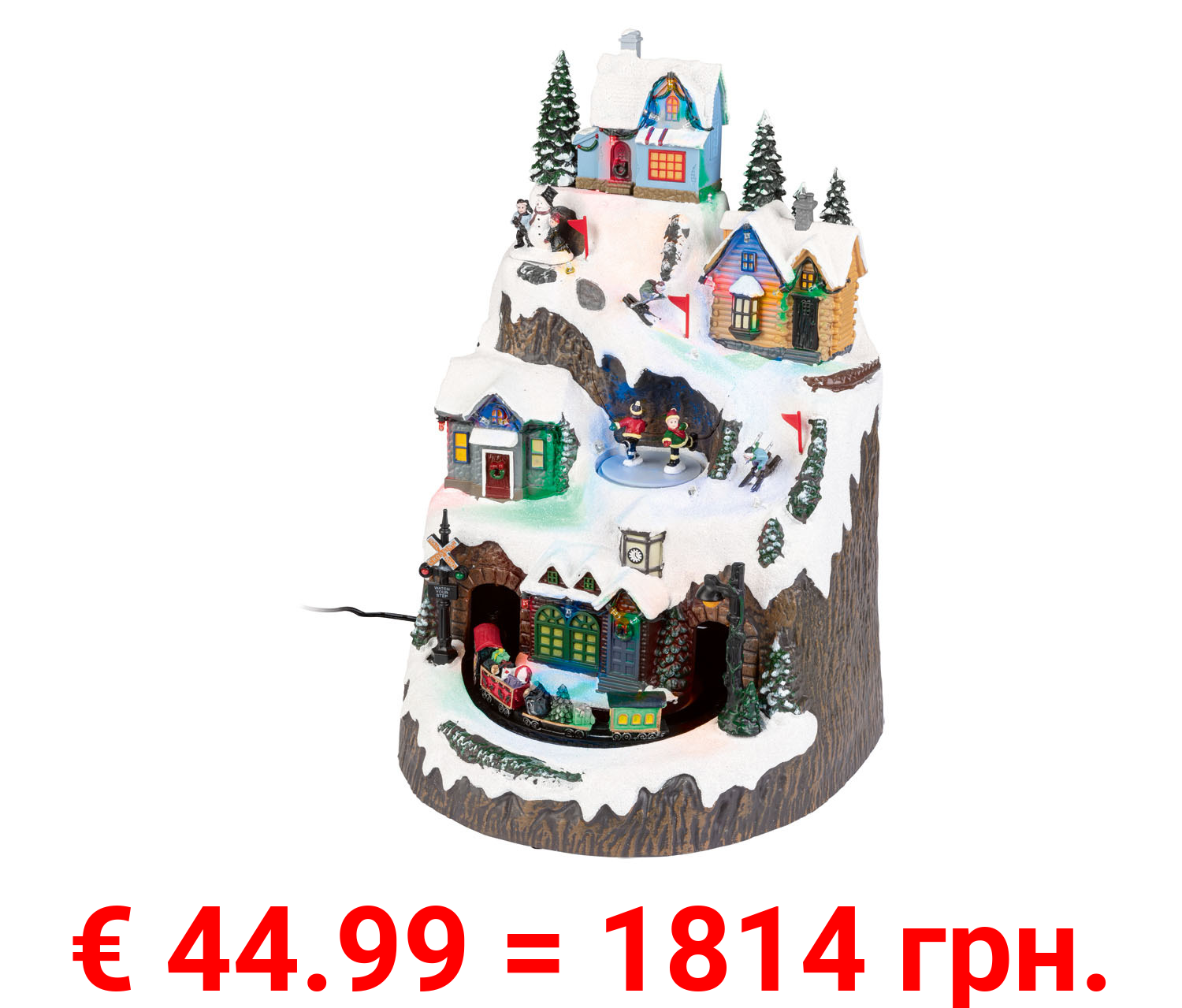 LIVARNO home Weihnachtsdorf, mit beweglicher Funktion, LED