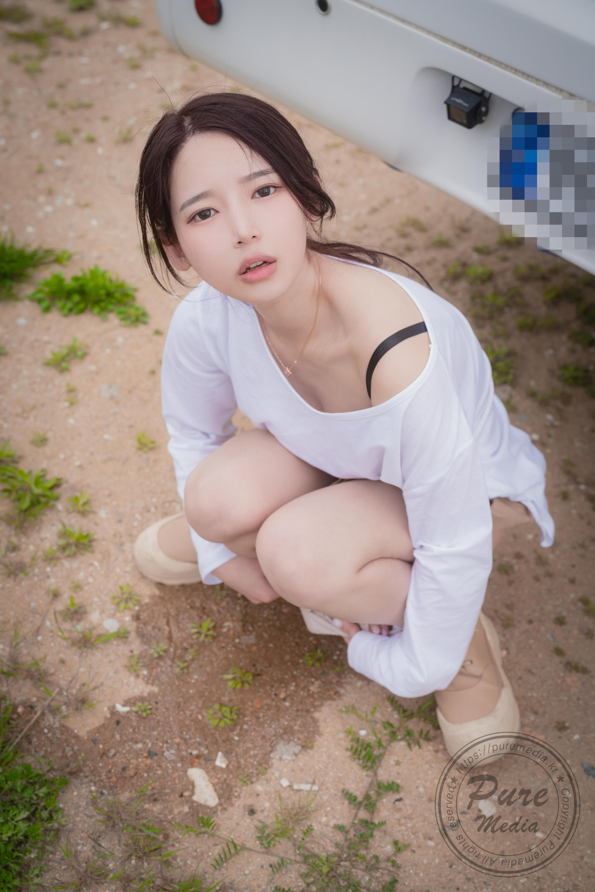 Yeha 예하, PURE MEDIA Vol.287 “Sex Vacation in Camping Car” Set.03 32