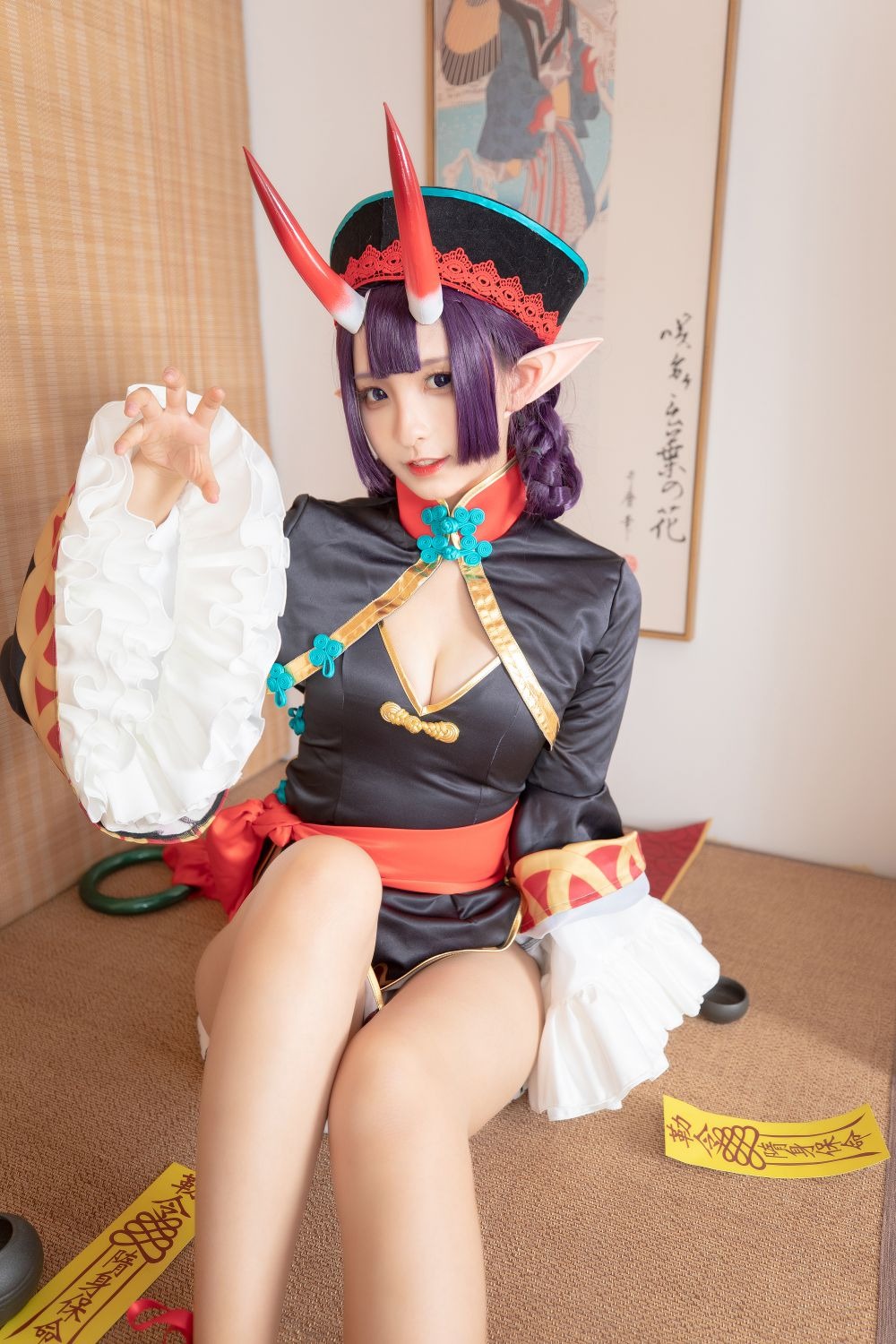 神乐坂真冬-《果実の酒気》酒吞cos[150P3V] 62