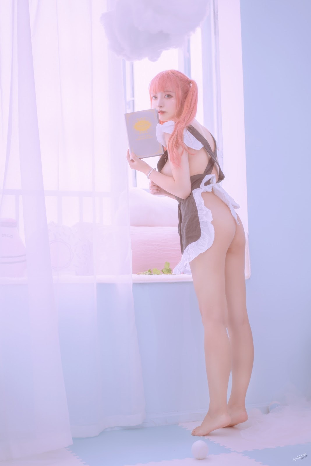 [一只雲燒] Cosplay Crimson Maid 緋紅女僕 2