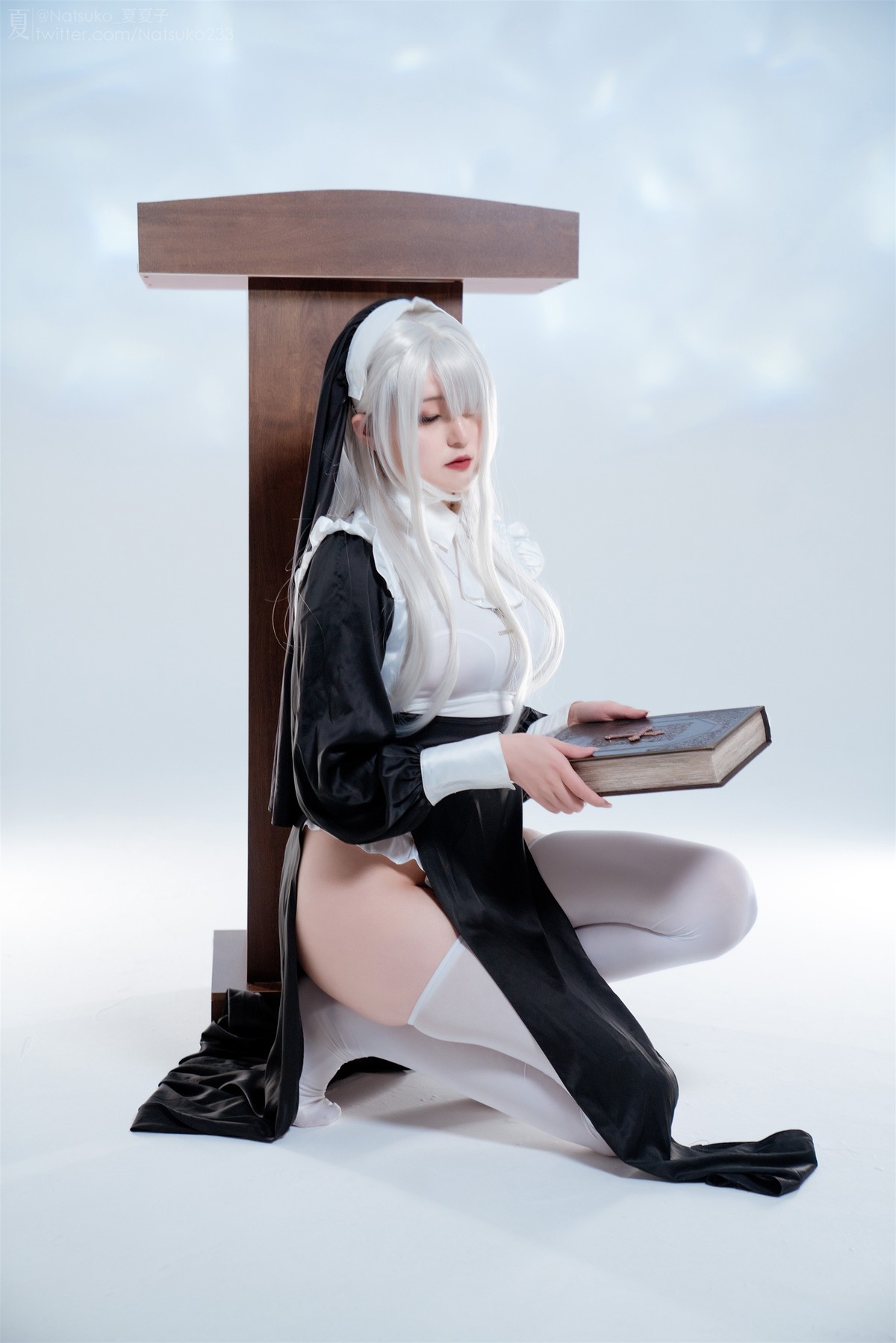 Cosplay Natsuko夏夏子 反差修女 2