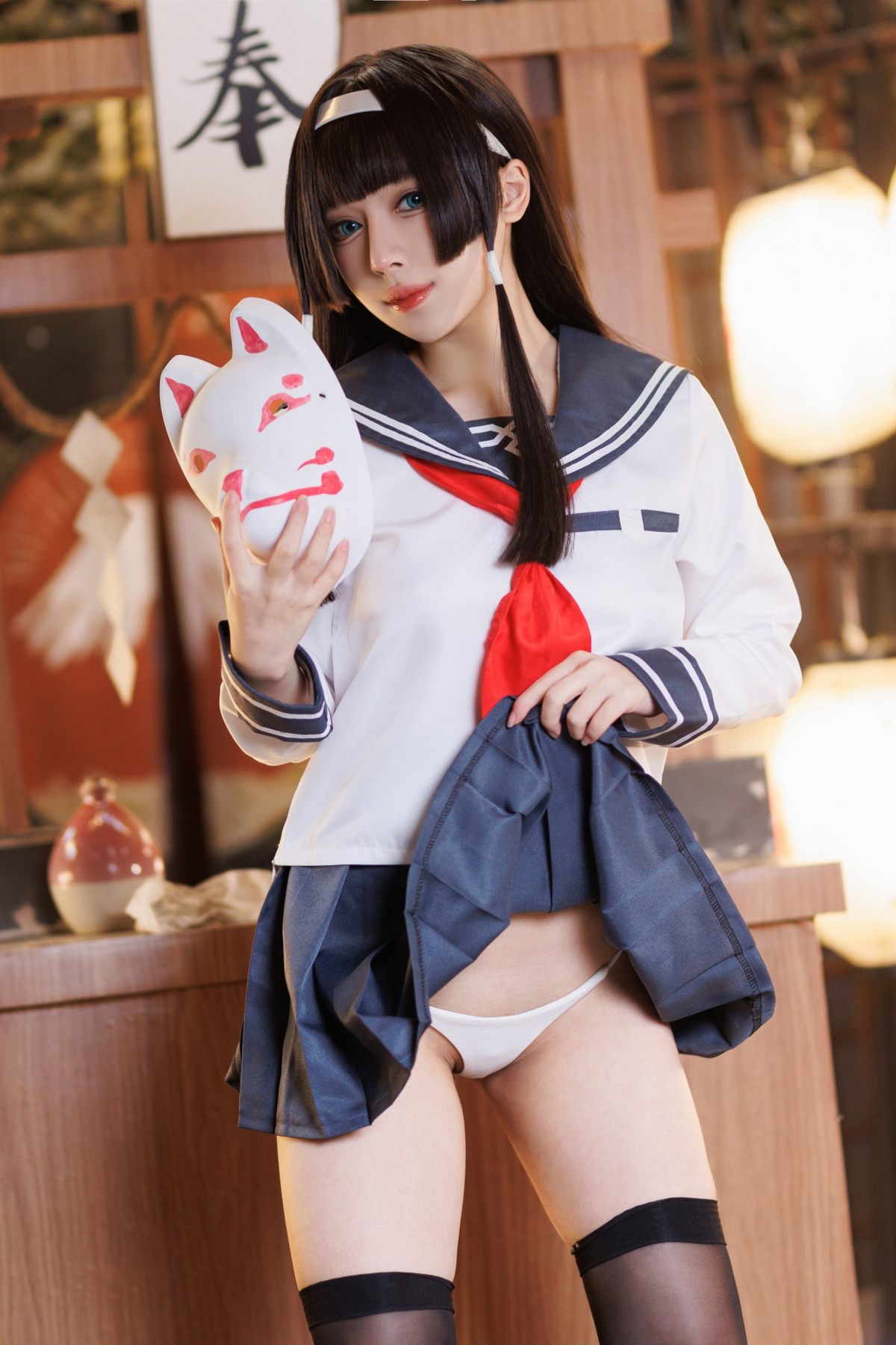 Cosplay 胡桃猫Kurumineko 美少女万华镜 理与迷宫的少女 Set.02 14