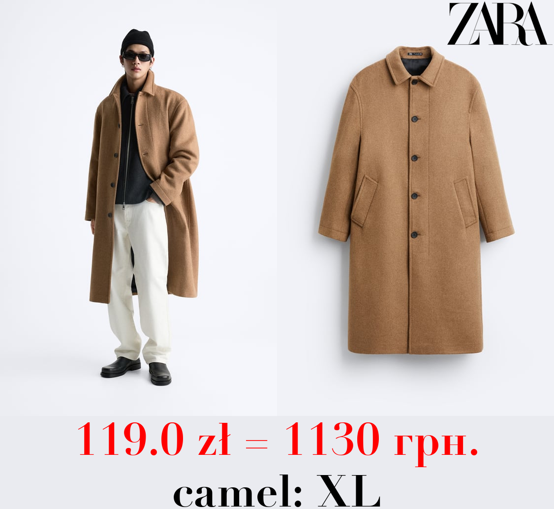 WOOL BLEND COAT
