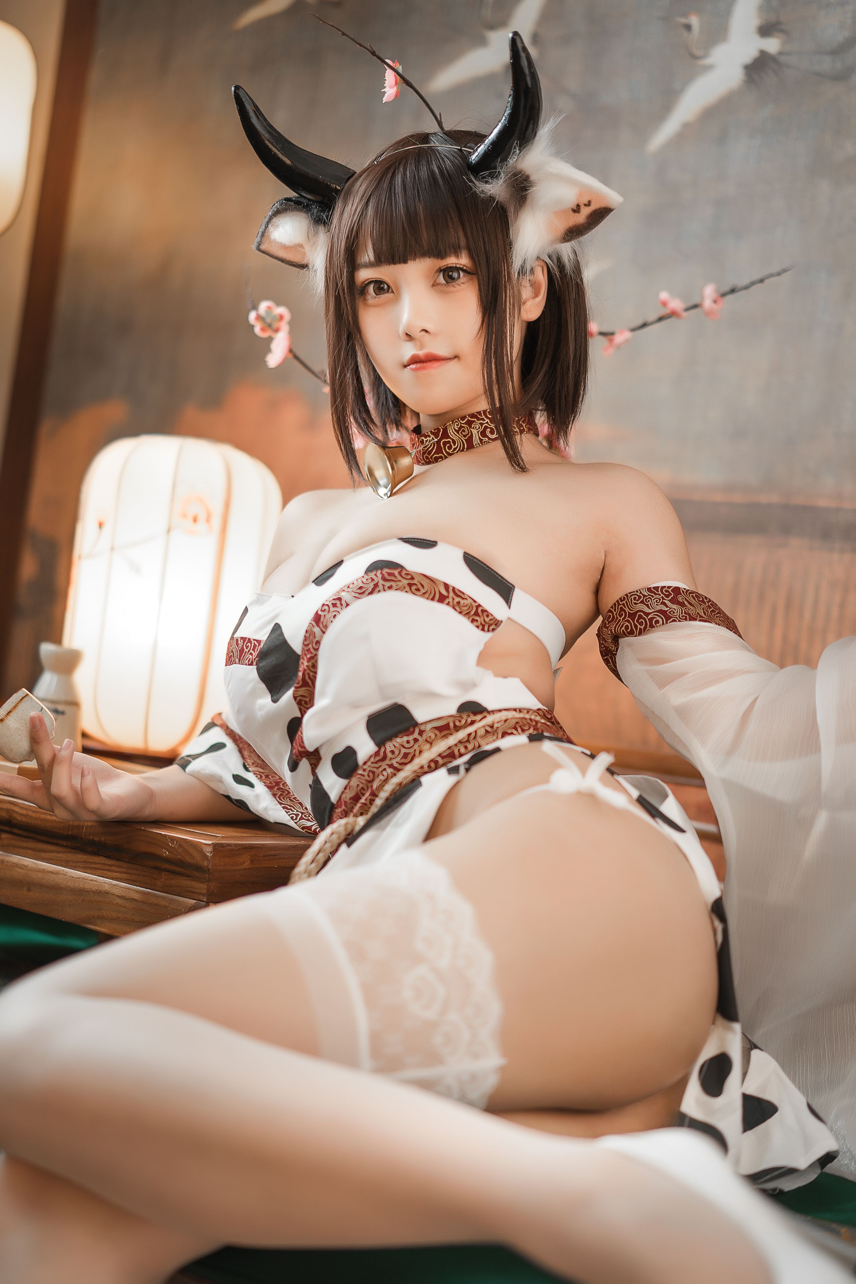 蜜汁猫裘 - 奶牛 [50P-880MB] 5