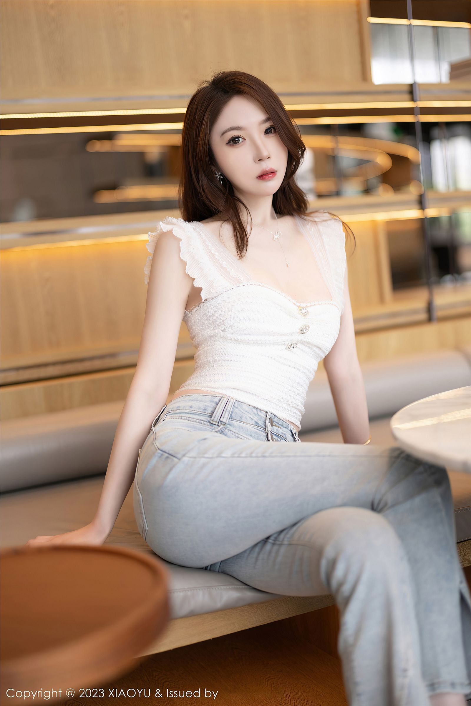 图片[41]-[XIAOYU画语界] 2023.05.31 NO.1039 梦心玥 牛仔裤-六色网