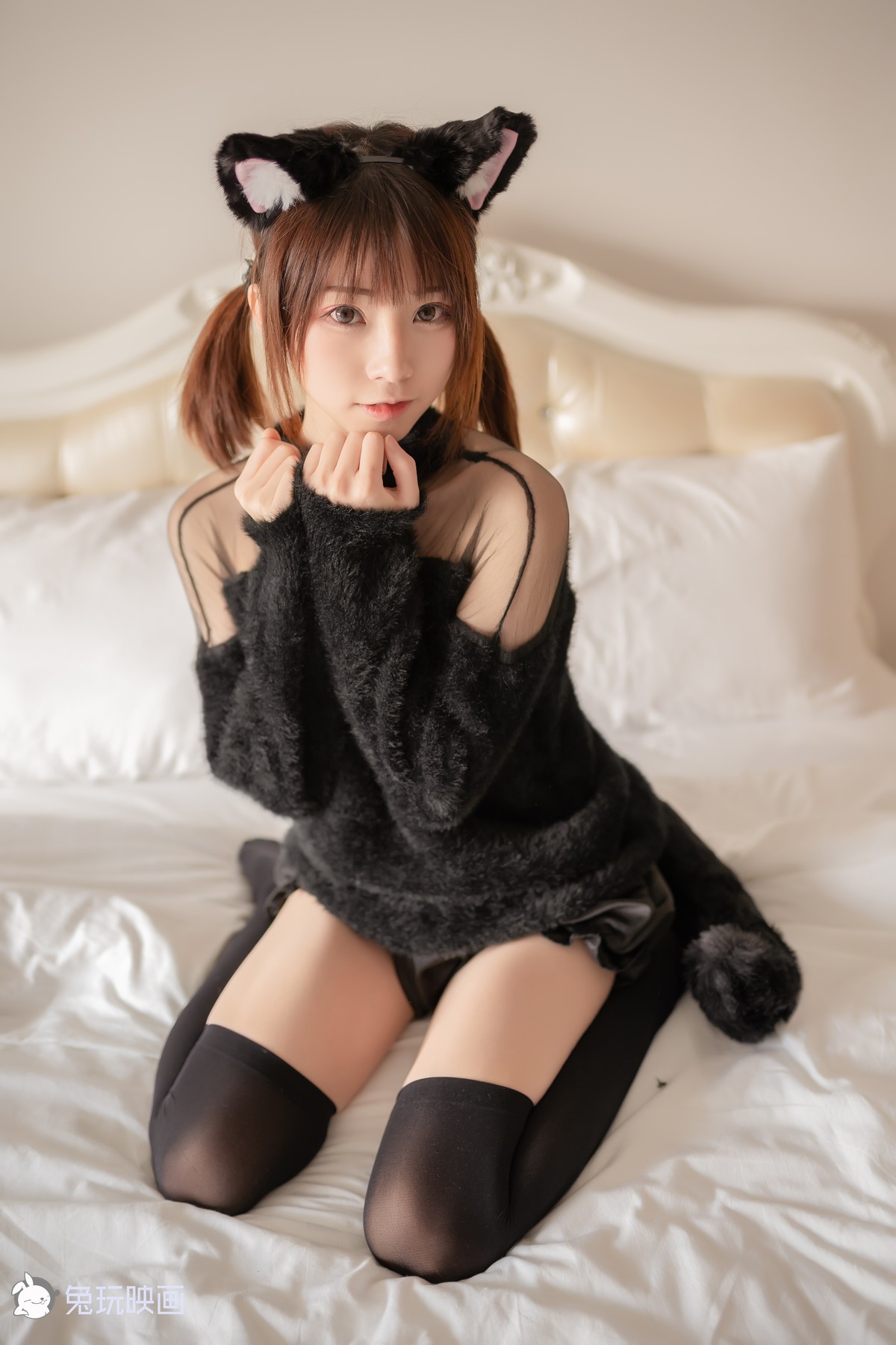 Cosplay 兔玩映画 黑喵 40