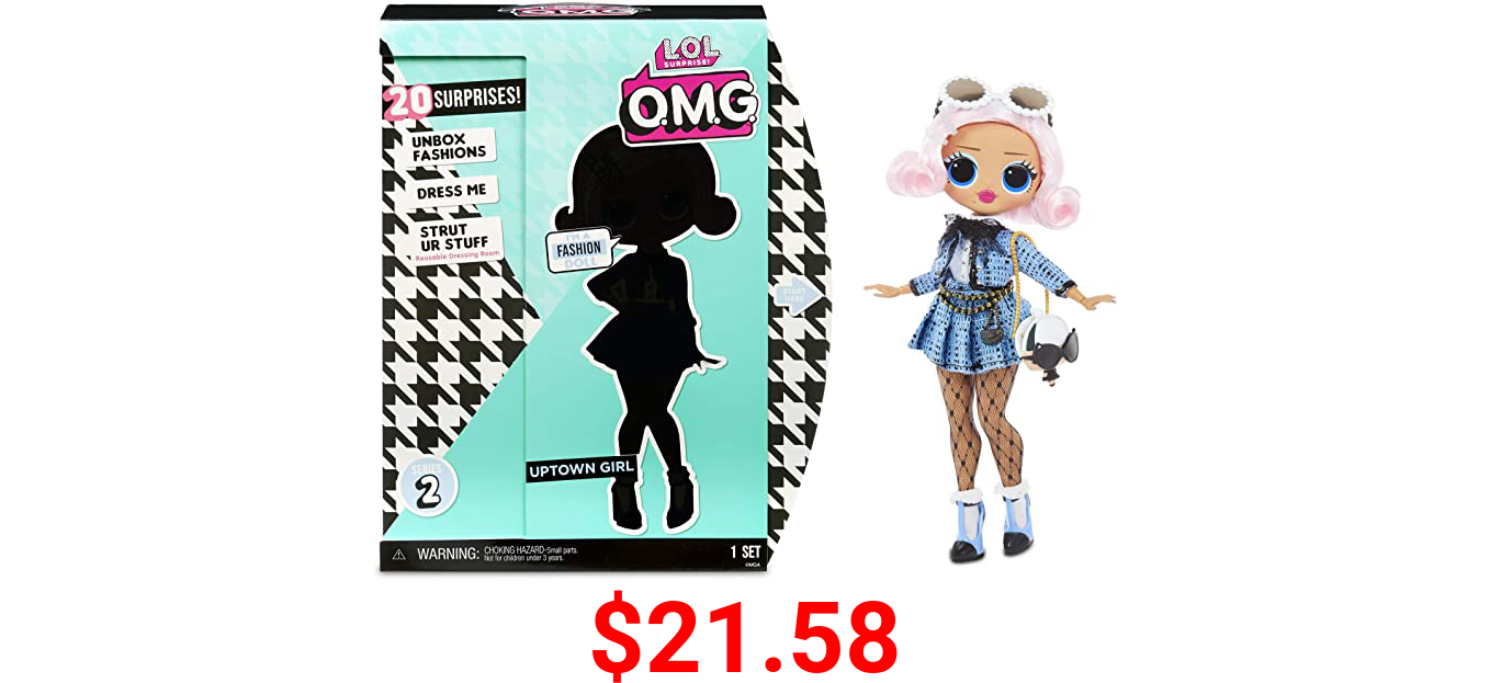 LOL Surprise O.M.G. Uptown Girl Fashion Doll with 20 Surprises