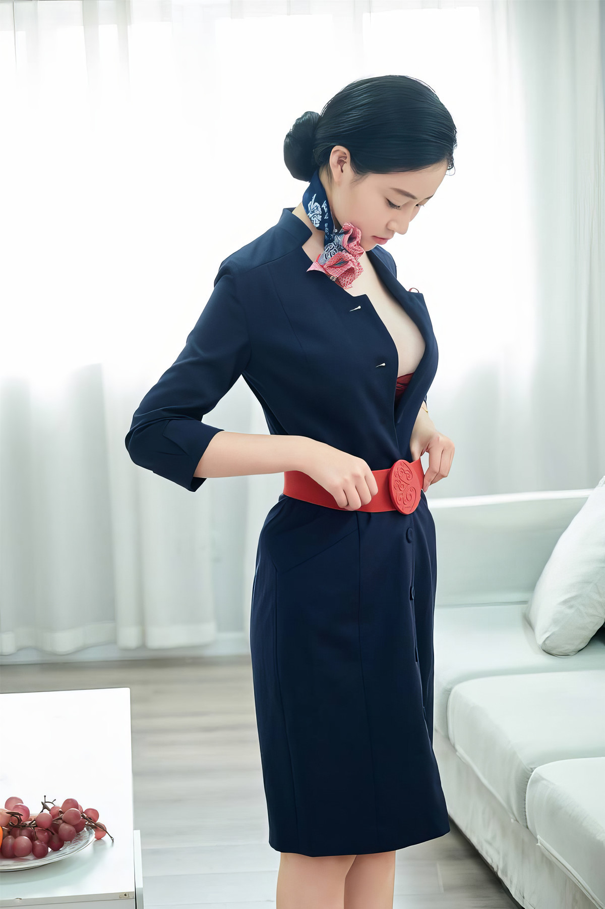 年年Nnian 空姐 & 炽天使 Set.01 24