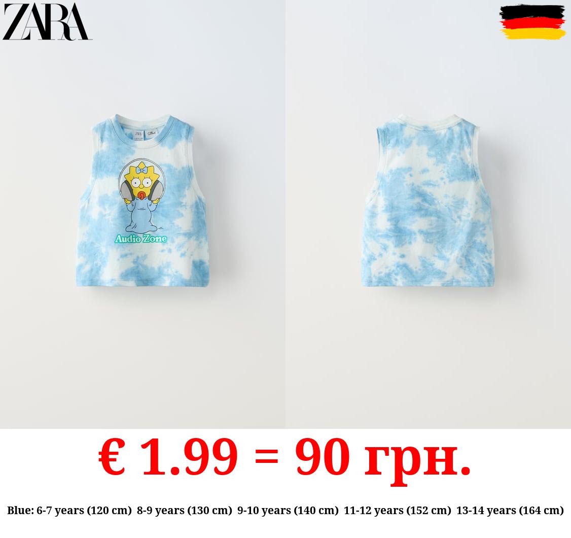 MAGGIE THE SIMPSONS ™ MATT GROENING TIE-DYE T-SHIRT