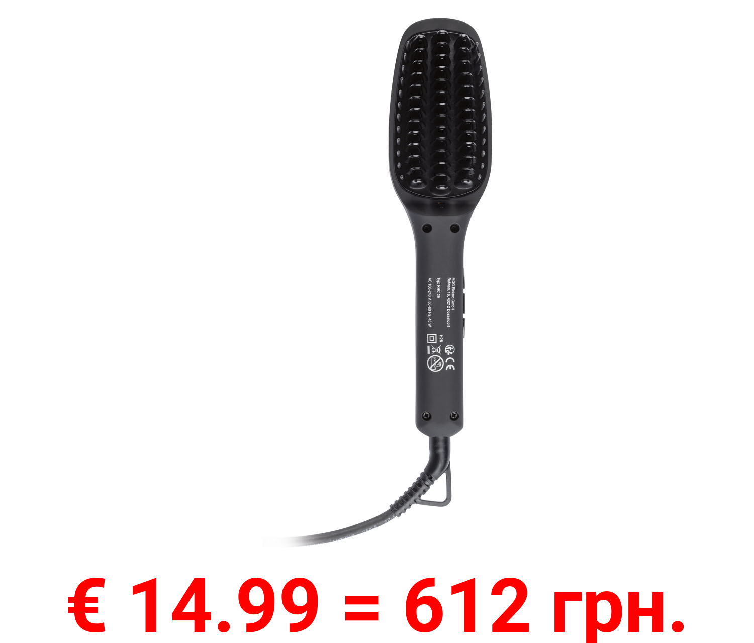 Glättungsbürste »RHC 29«, Keramik-Keratin