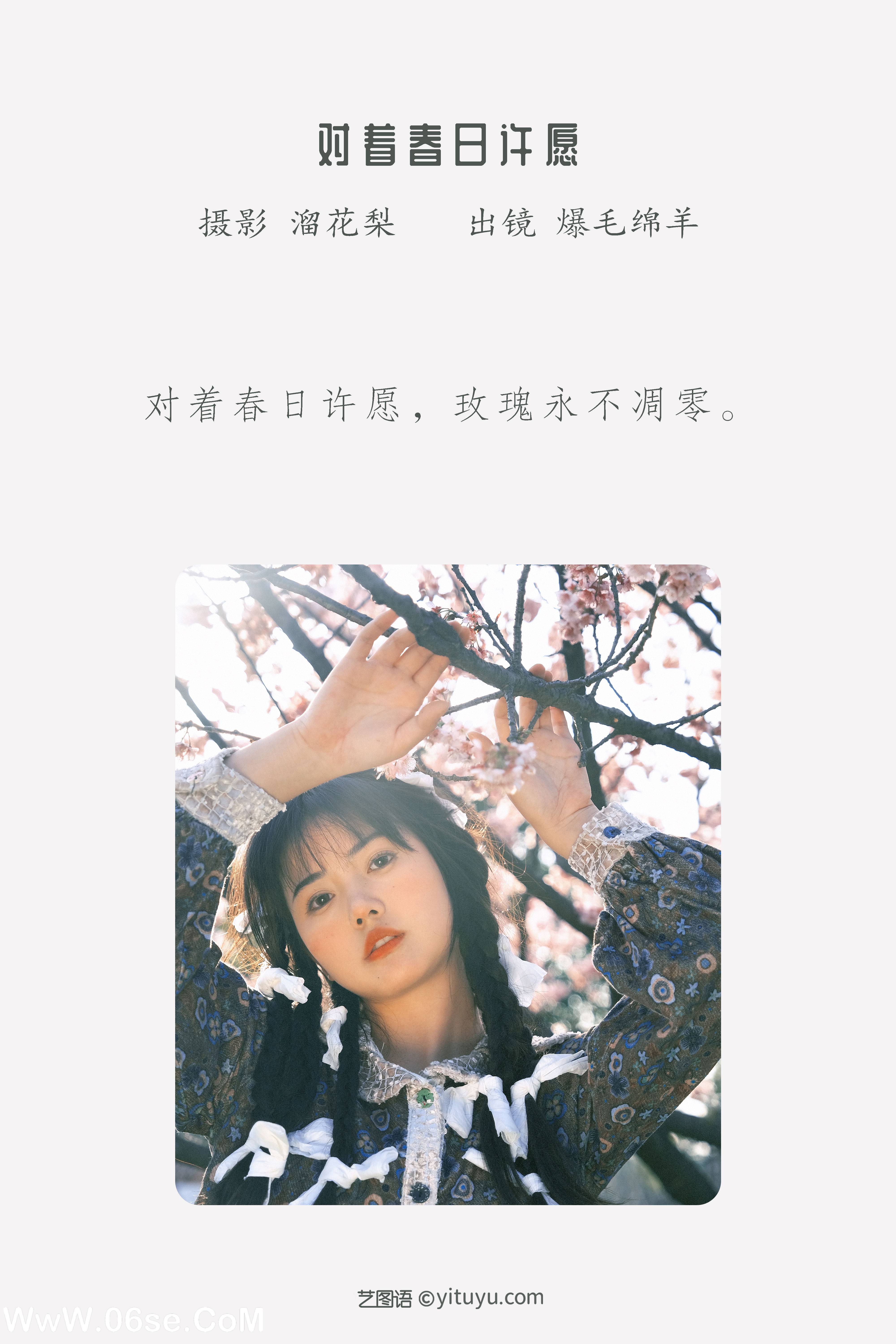 图片[2]-[YITUYU艺图语]2022.10.14 对着春日许愿 爆毛绵羊[29+1P／765MB]-六色网