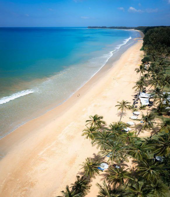 Тайланд тг. Khuk Khak Beach. Пляж хук хак КОА лак.