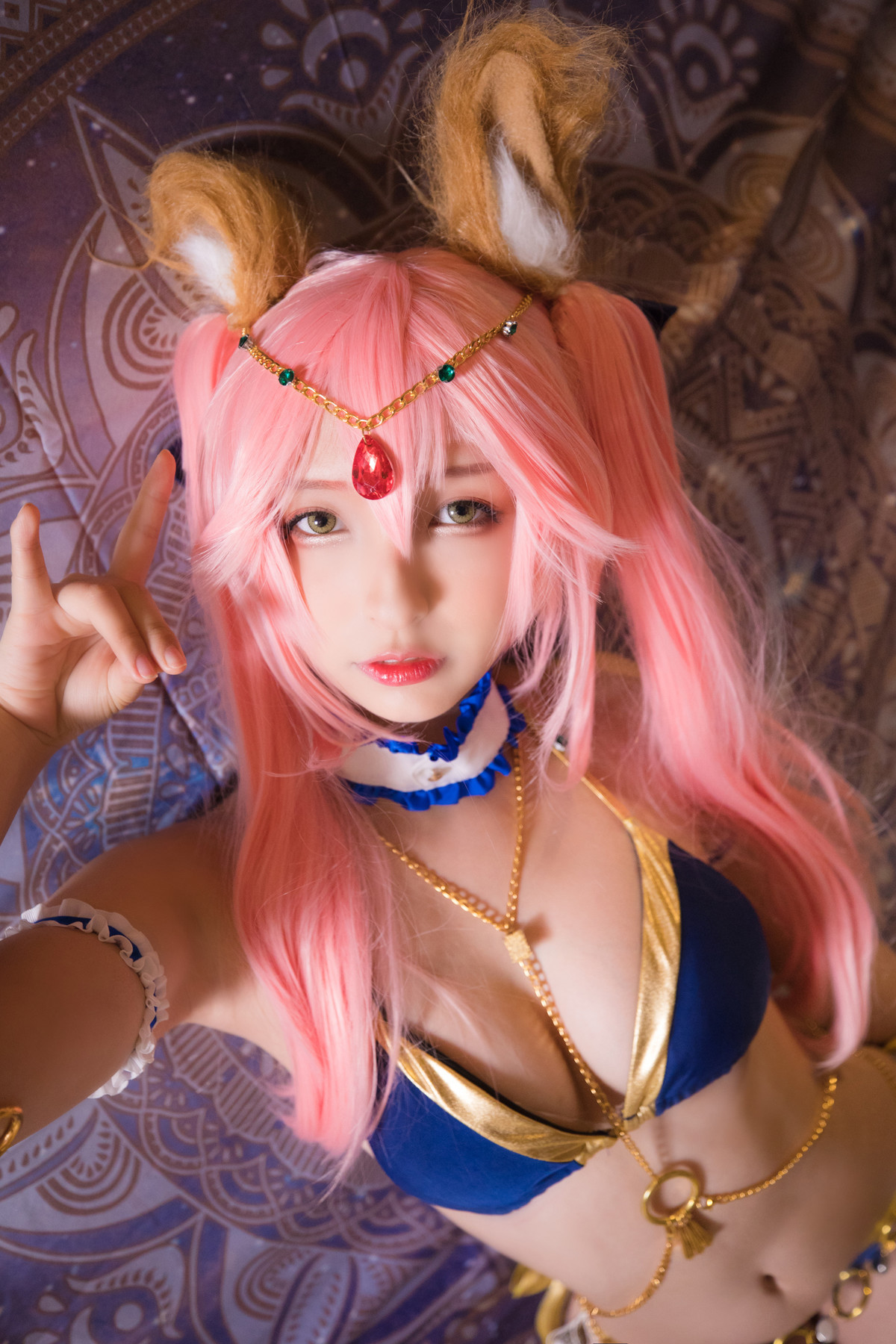 Cosplay 神楽坂真冬 玉藻前舞娘 Mysterious Love 45