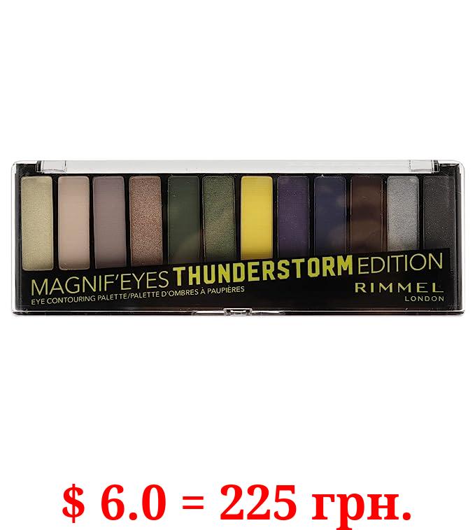 Rimmel London Magnif Eyes Contouring Palette - 010 Thunderstorm Edition Eye Shadow Women 0.5 oz