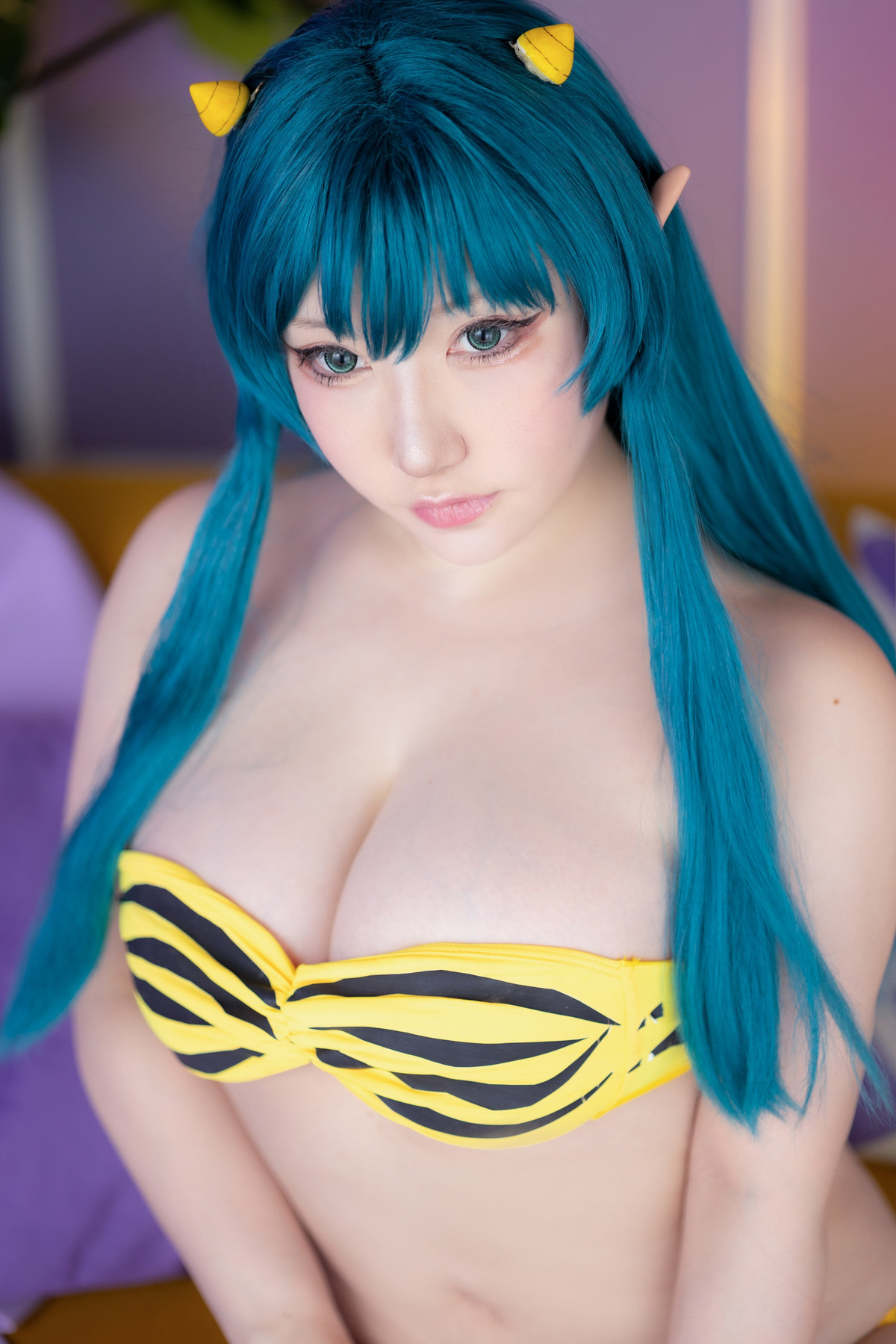 Cosplay SAKUサク Lum ラム うる星やつら Set.01 23