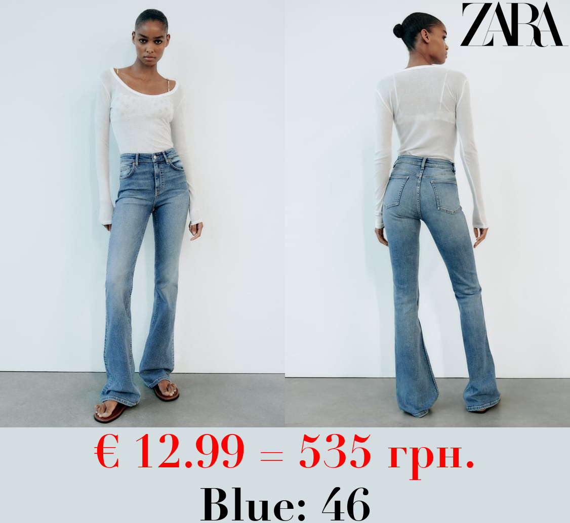 TRF FLARE MID-RISE FULL LENGTH JEANS