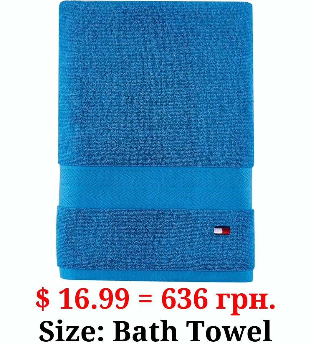 Tommy Hilfiger Modern American 30 x 54 Cotton Bath Towel - Blue