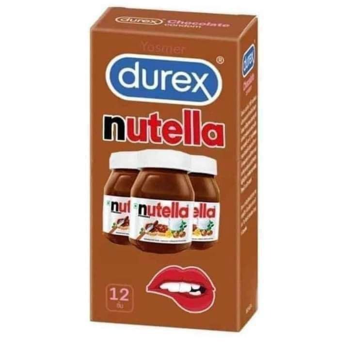 Durex sabor nutella