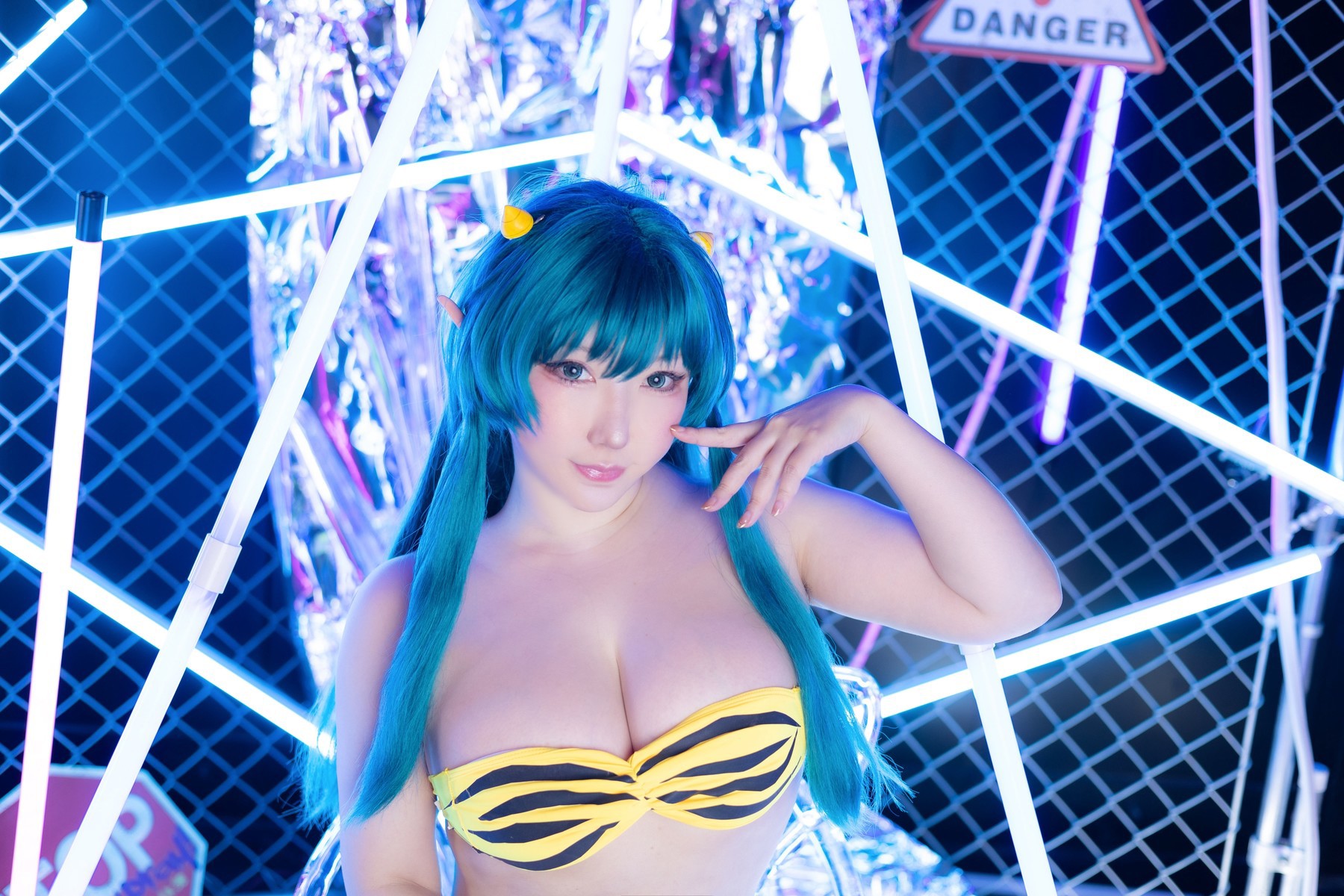 Cosplay SAKUサク Lum ラム うる星やつら Set.04 24