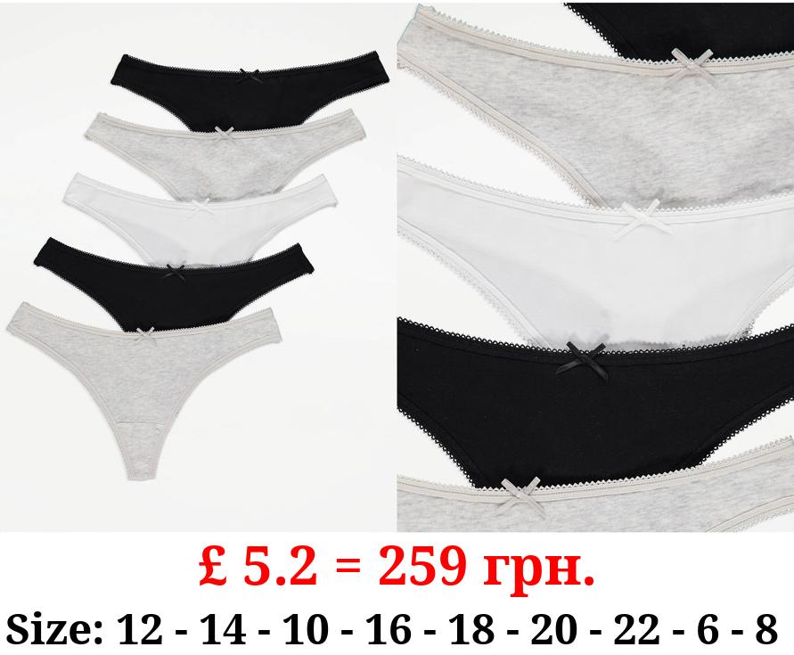 Thongs 5 Pack