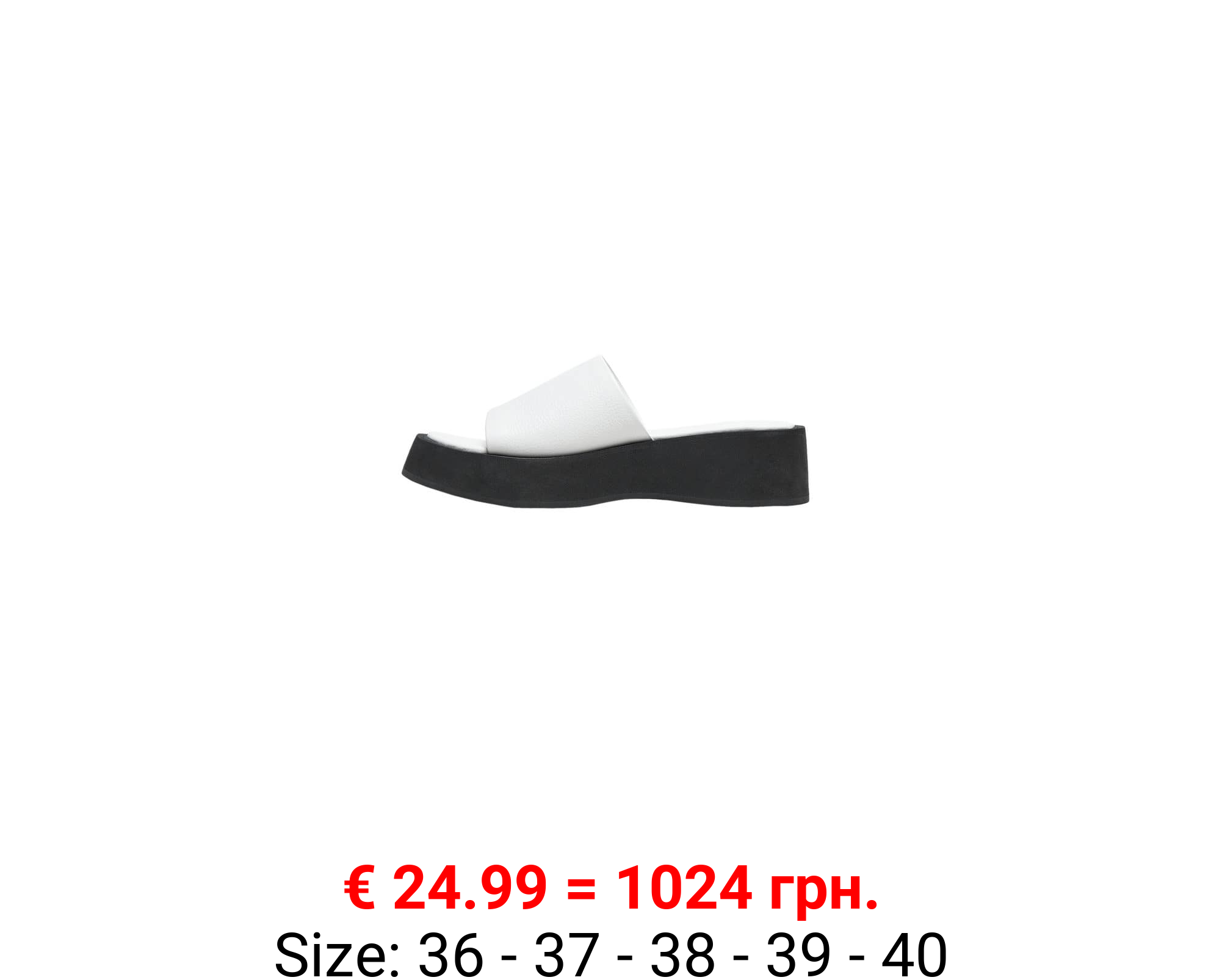 Sandalia piel plataforma