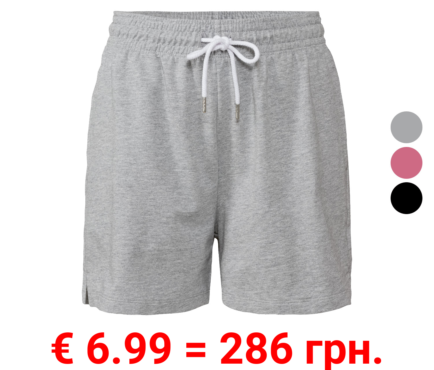 esmara® Damen Hotpants, mit Baumwolle