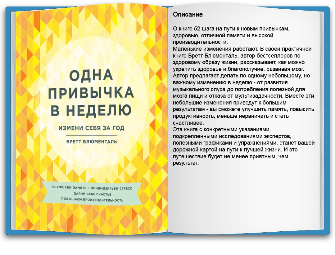 Привычка 1. Одна привычка в неделю. 1 Привычка в неделю книга. Блюменталь одна привычка в неделю. Одна привычка в неделю Бретт.