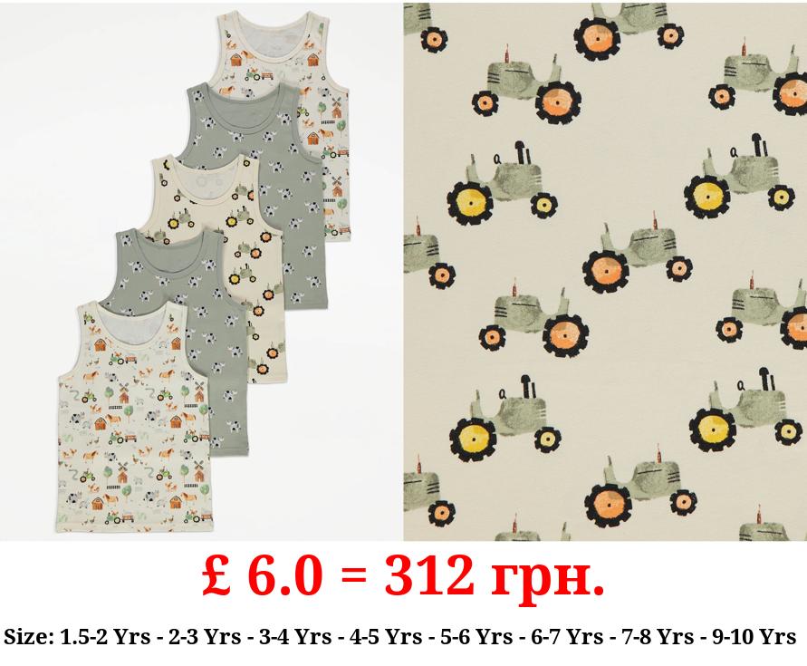 Farm Animal Vests 5 Pack