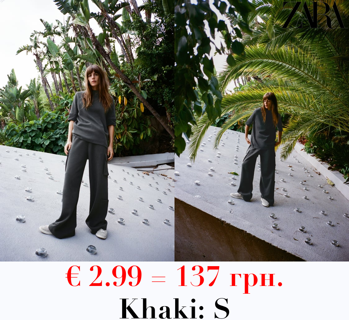 INTERLOCK MOCK NECK T-SHIRT