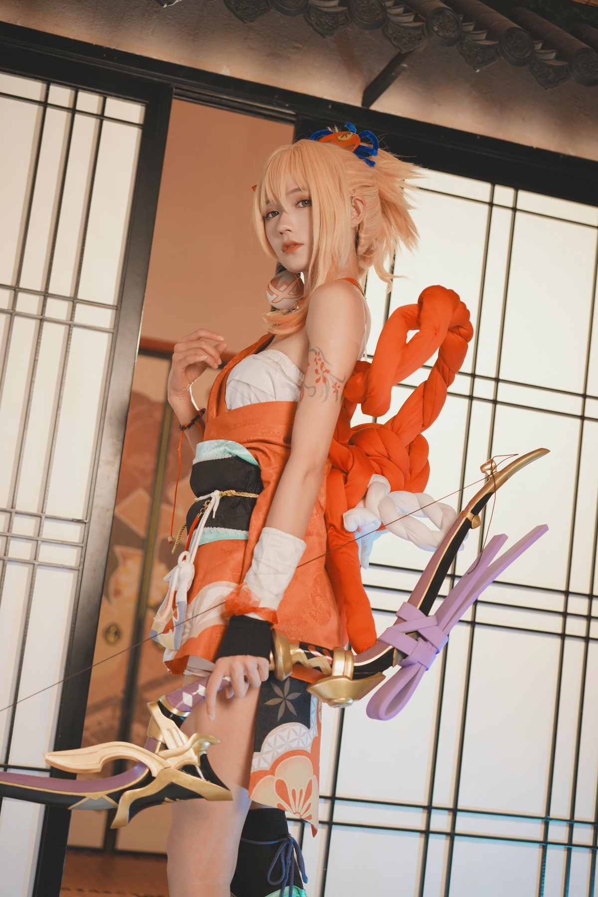 Cosplay 兔子Zzz不吃胡萝卜 我就说我就是宵宫 3