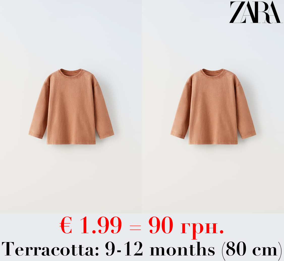 FADED-EFFECT T-SHIRT