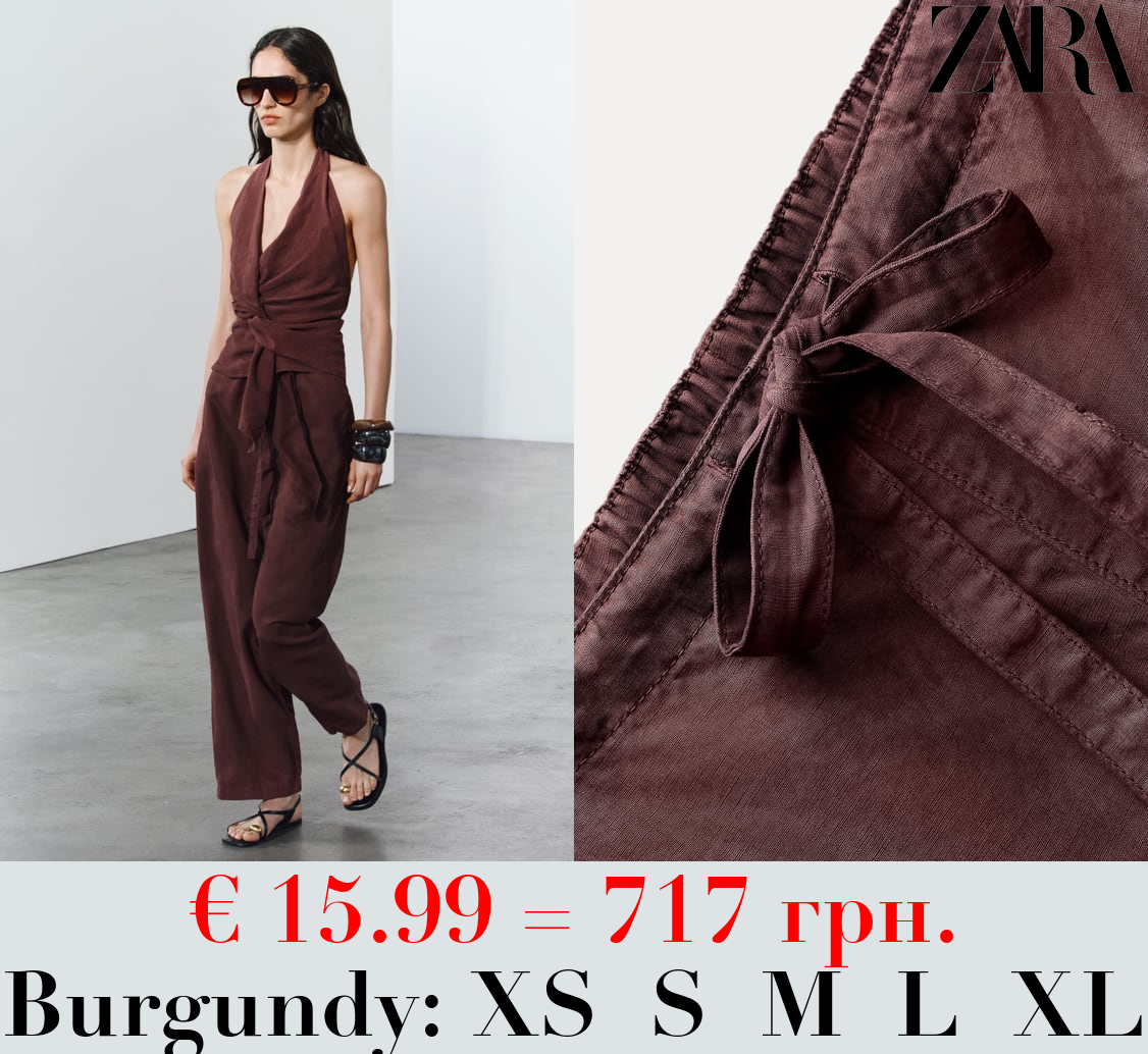 ZW COLLECTION PYJAMA-STYLE TROUSERS