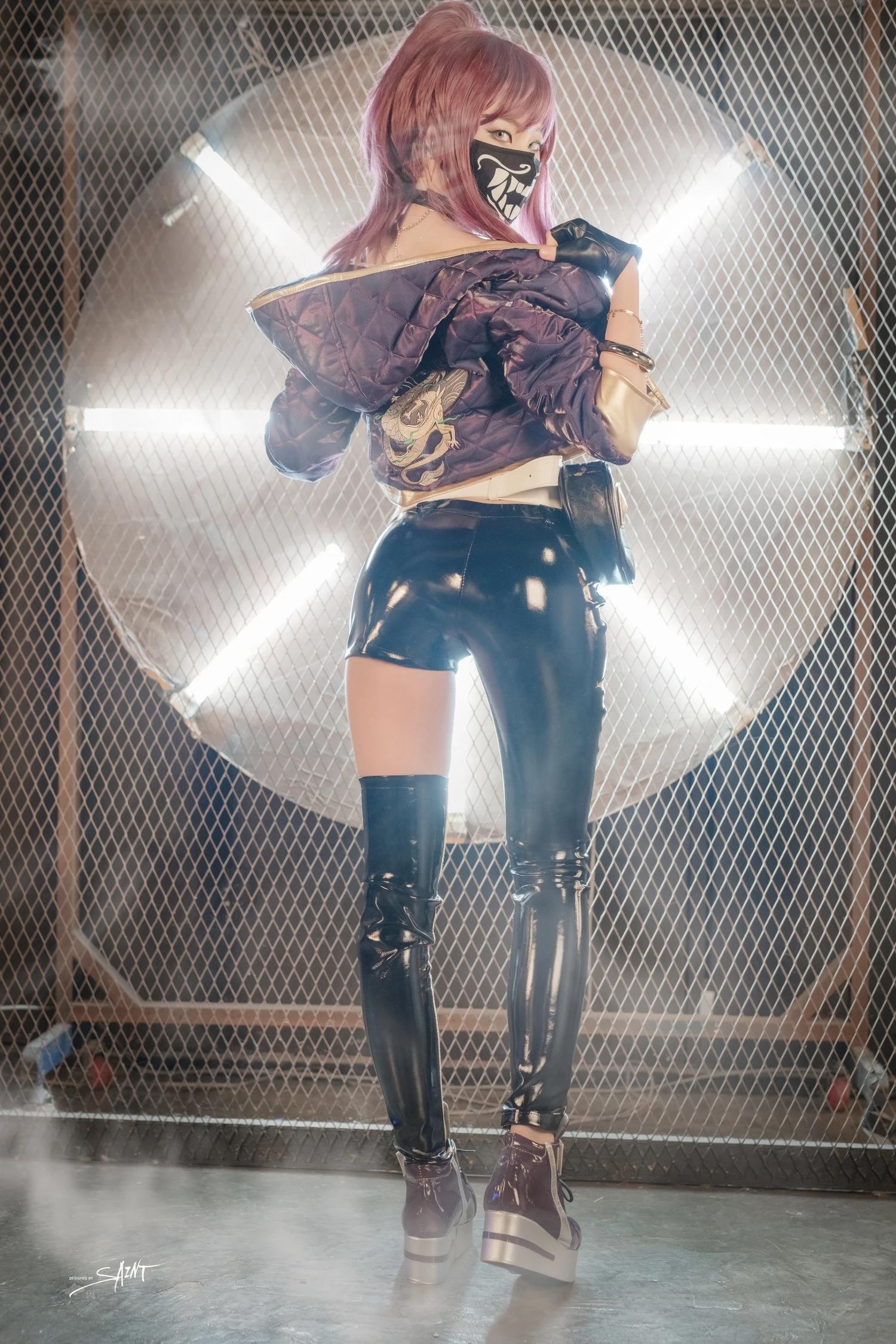 Yuna 유나, [SAINT Photolife] KDA Akali 5