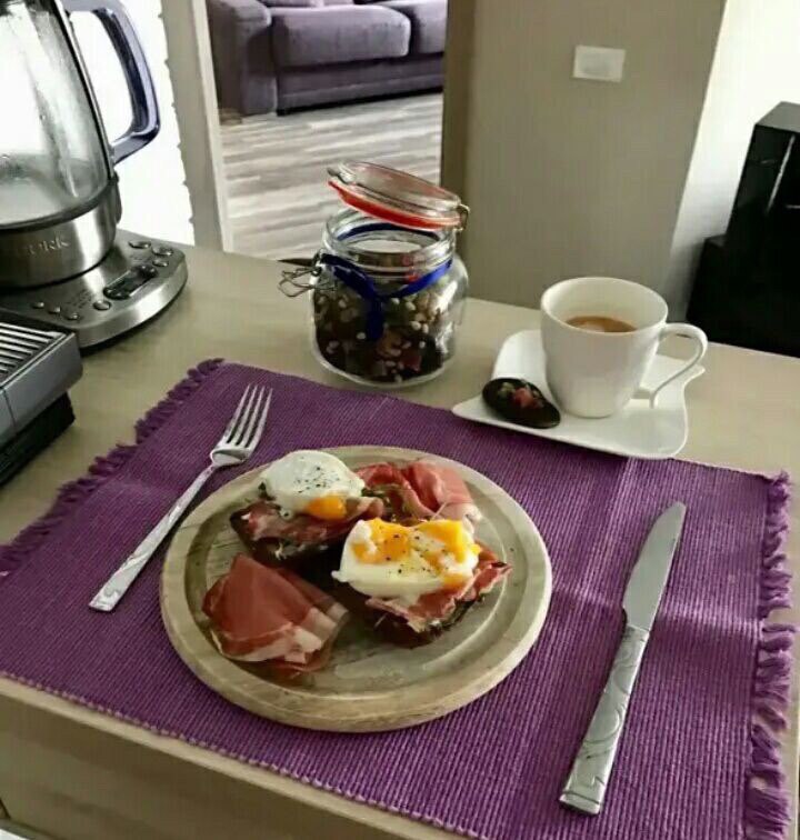 Реальное фото завтрака в домашних условиях