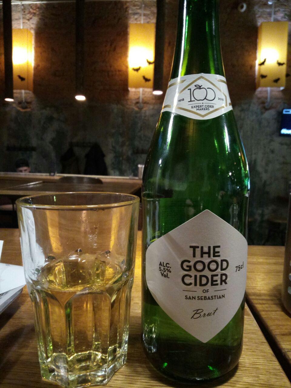 The Good Cider Of San Sebastian Brut Telegraph