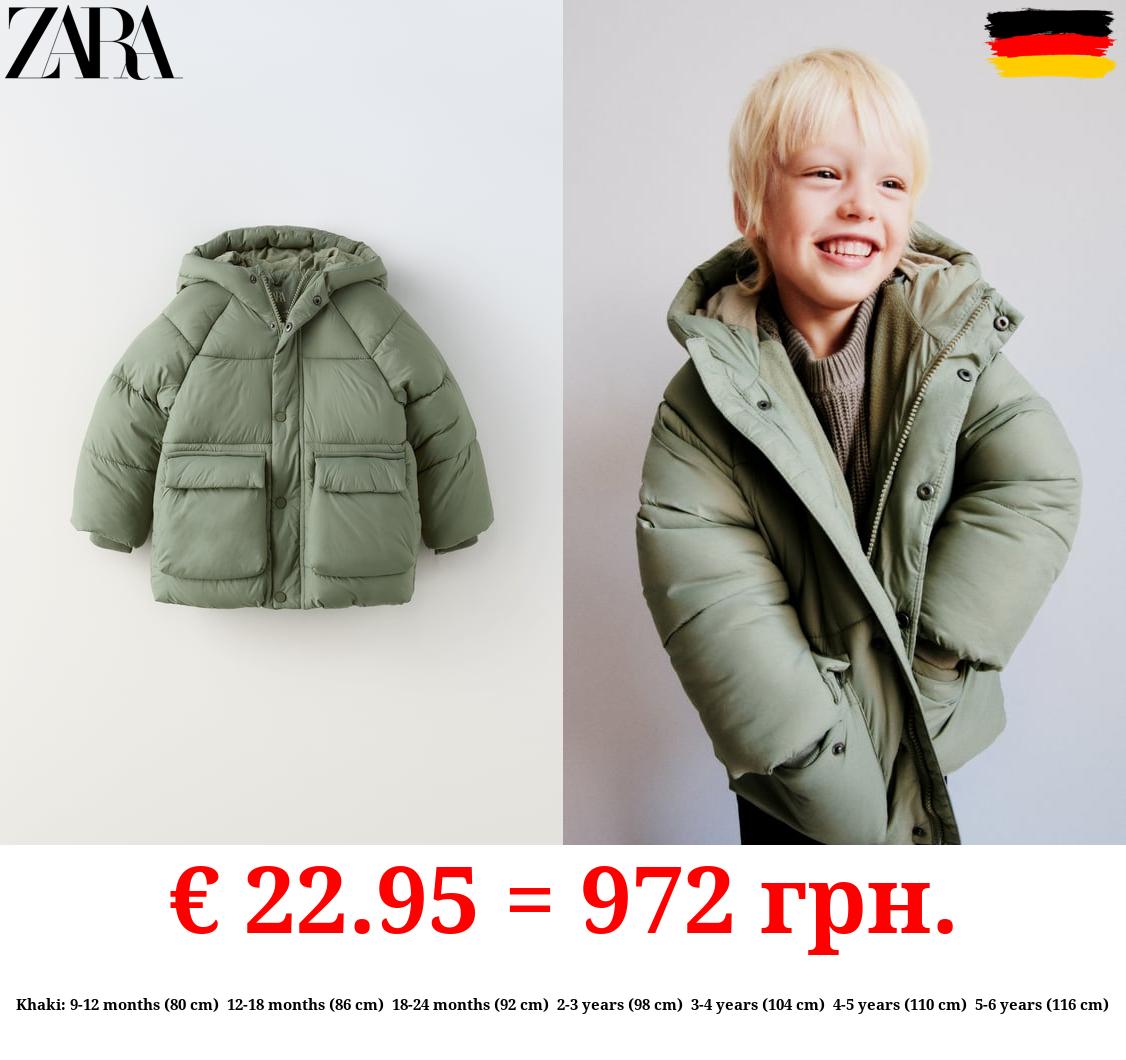 WATER-REPELLENT PUFFER COAT