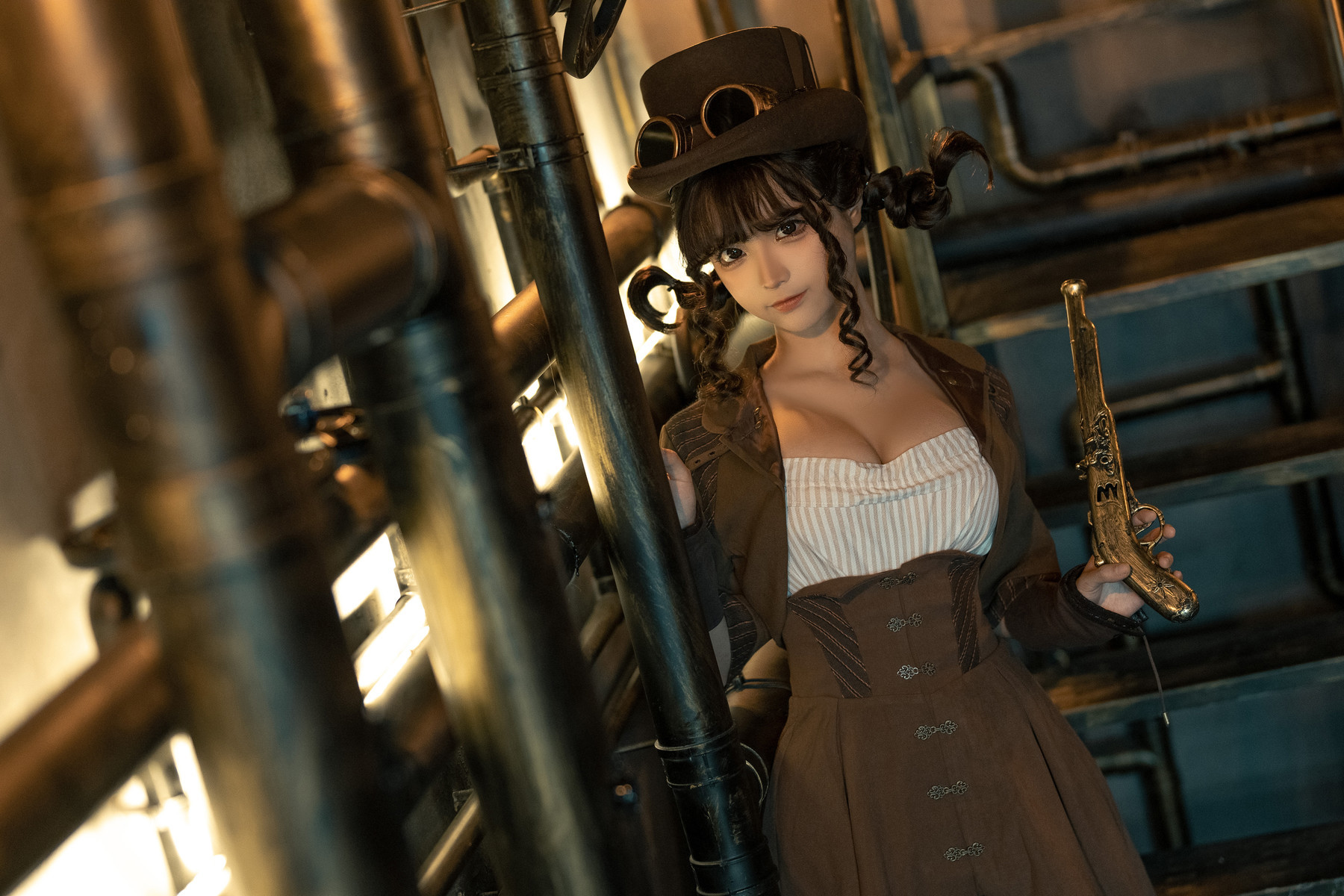 Cosplay 蠢沫沫Chunmomo 蒸汽少女 Steam Girl Set.01 15