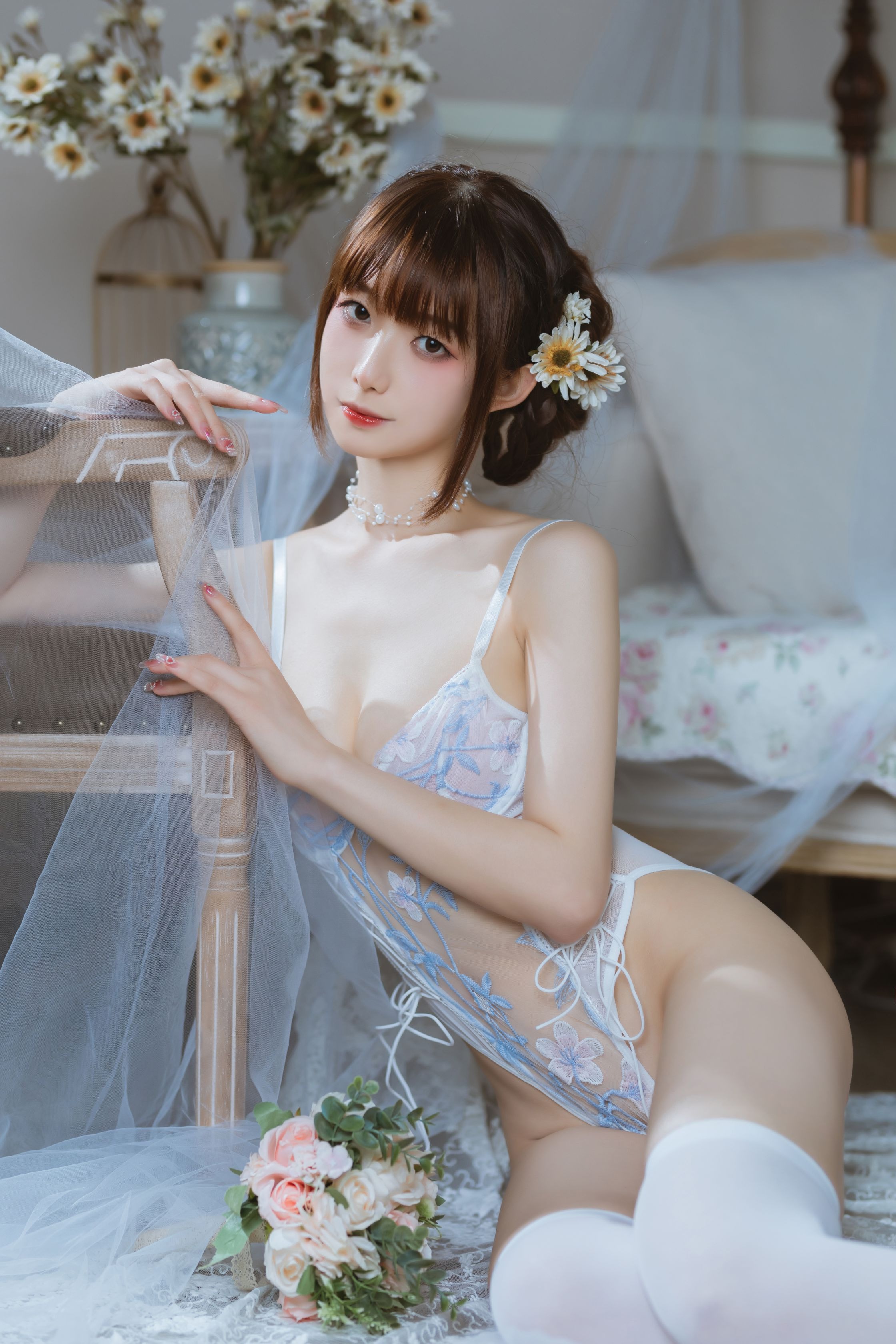 封疆疆 纯欲连体衣 25
