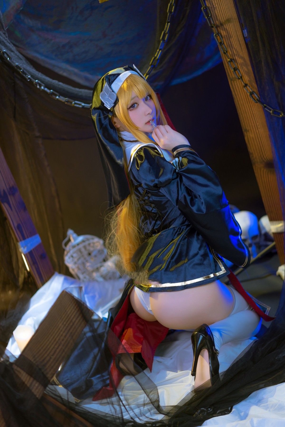 Cosplay 黏黏团子兔 兔兔班车 霞沢美游 16