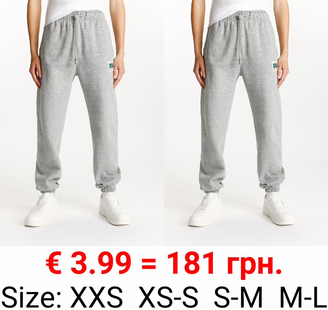Plush joggers