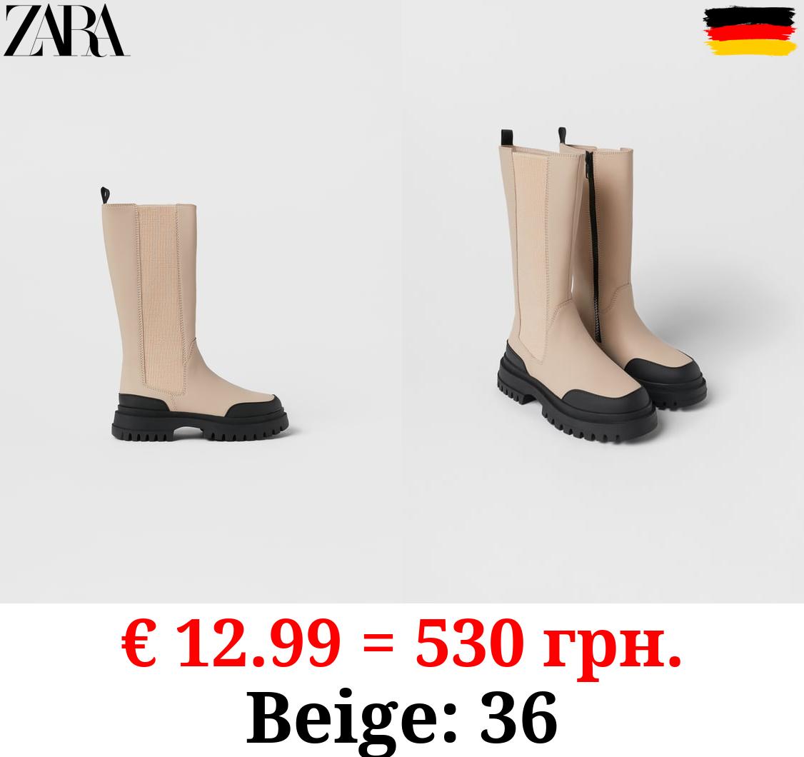 KIDS/ RUBBERISED BOOTS WITH TRACK SOLES