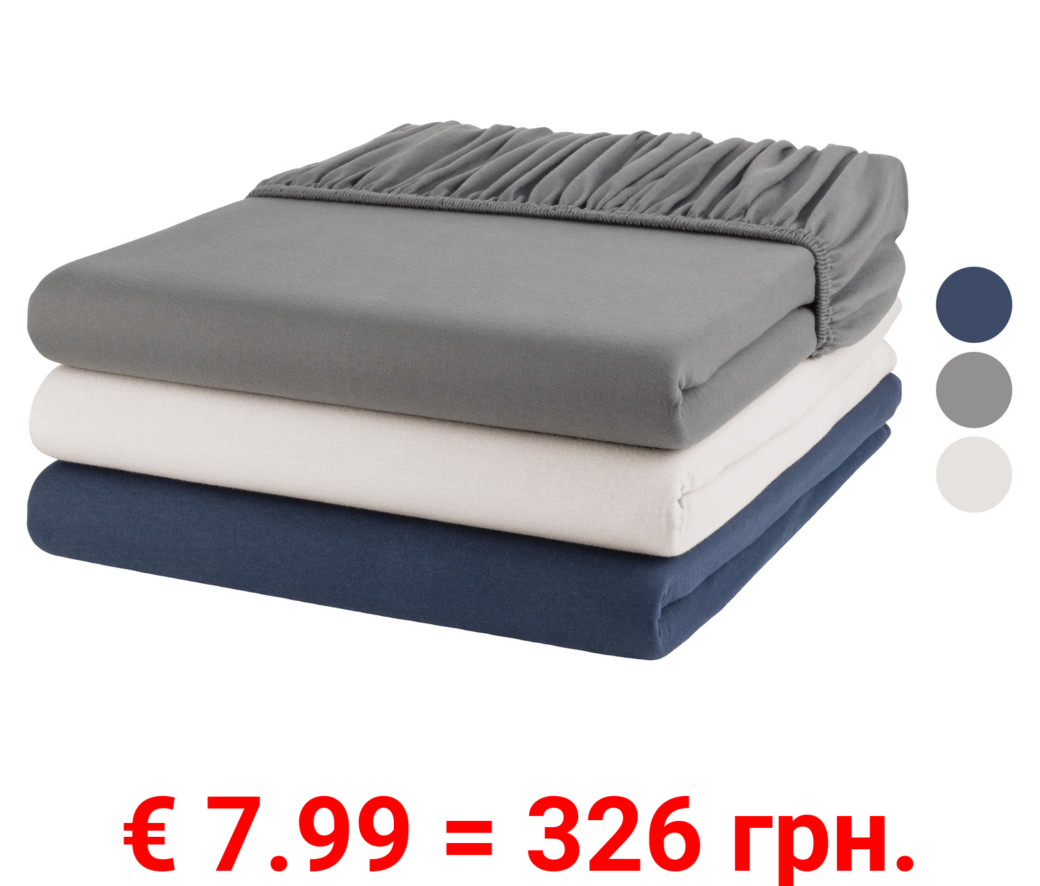 LIVARNO home Jersey Spannbettlaken, 140-160 x 200 cm