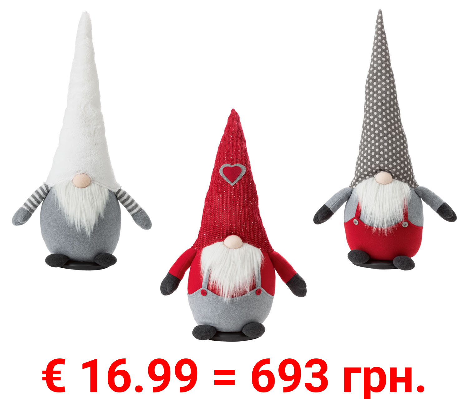 LIVARNO home XXL Deko-Wichtelfigur, mit Bodenplatte